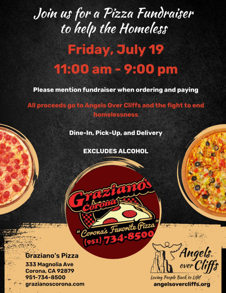 Graziano's Pizza Angels over Cliffs Fundraiser