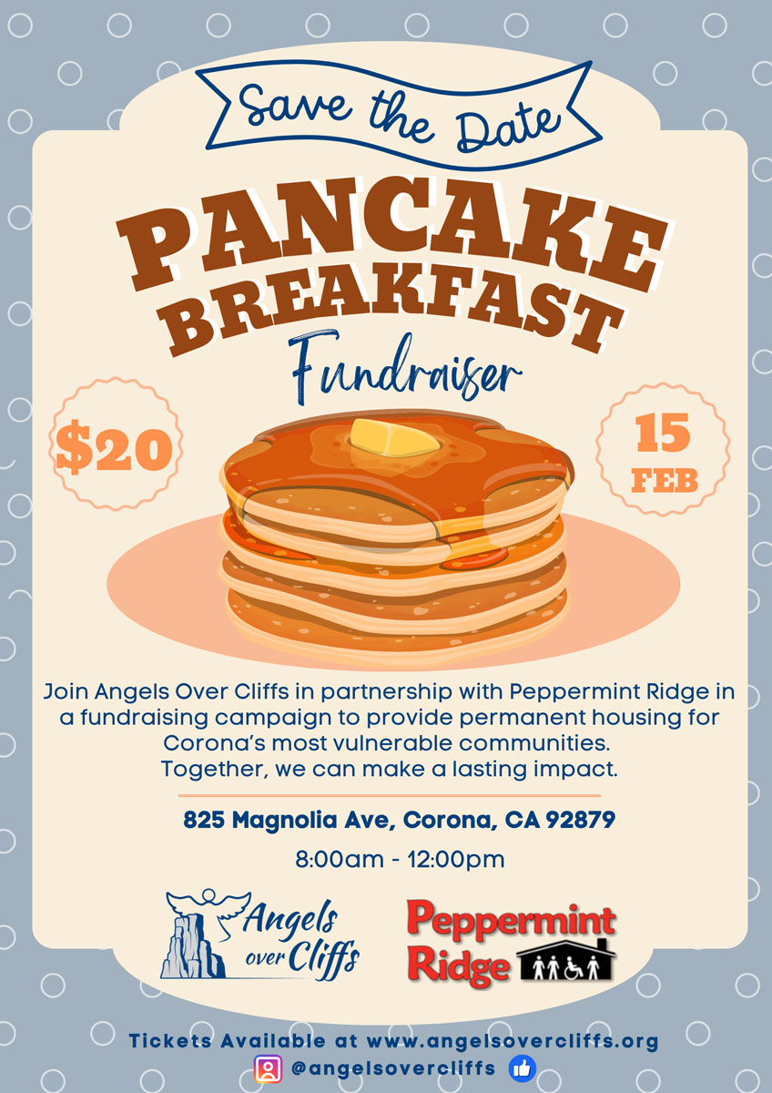 Angels over Cliffs Pancake Breakfast Fundraiser